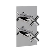 Crosswater MPRO Crosshead 1 Outlet 2 Handle Shower Valve
