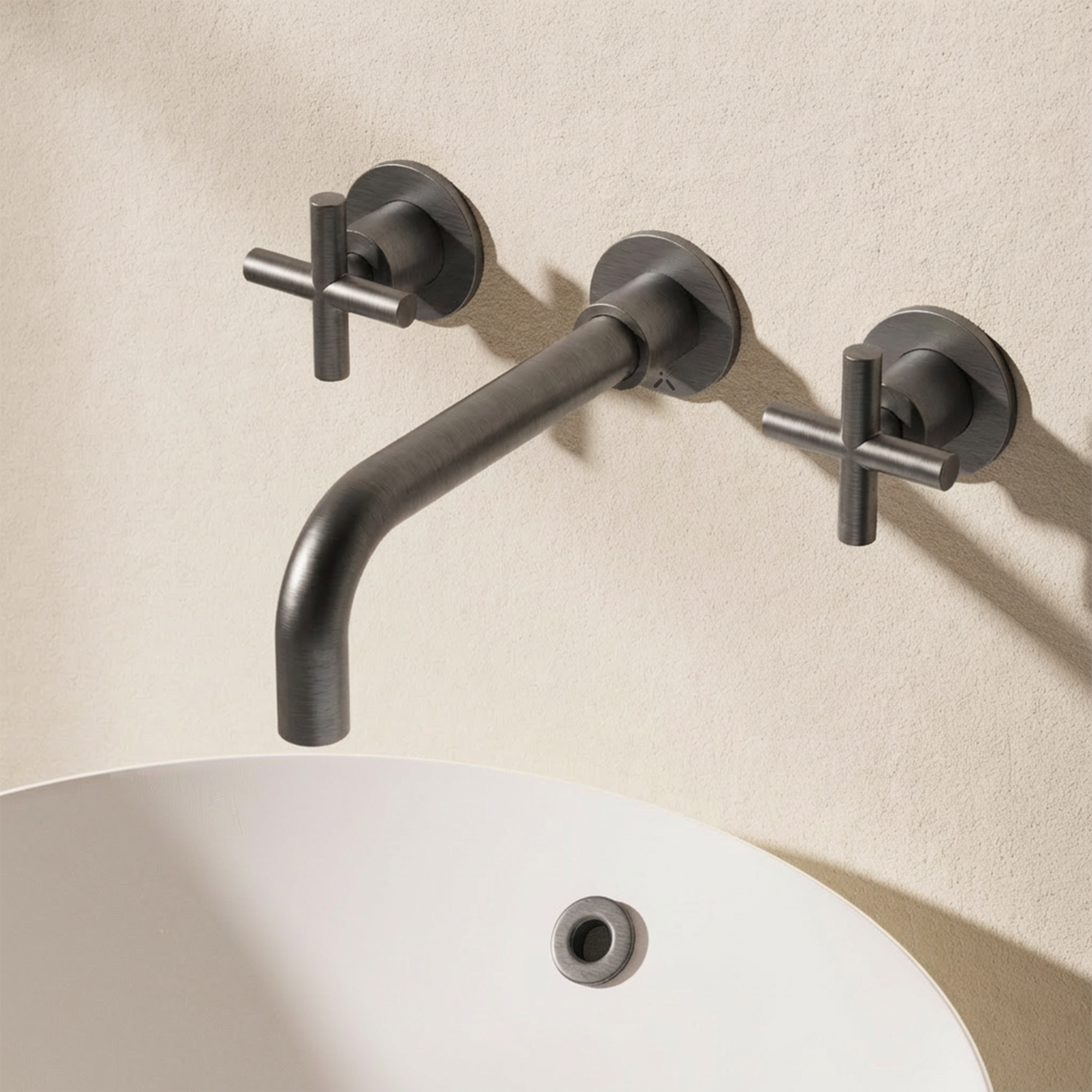 MPRO Crosshead Basin 3 Hole Set Mounted