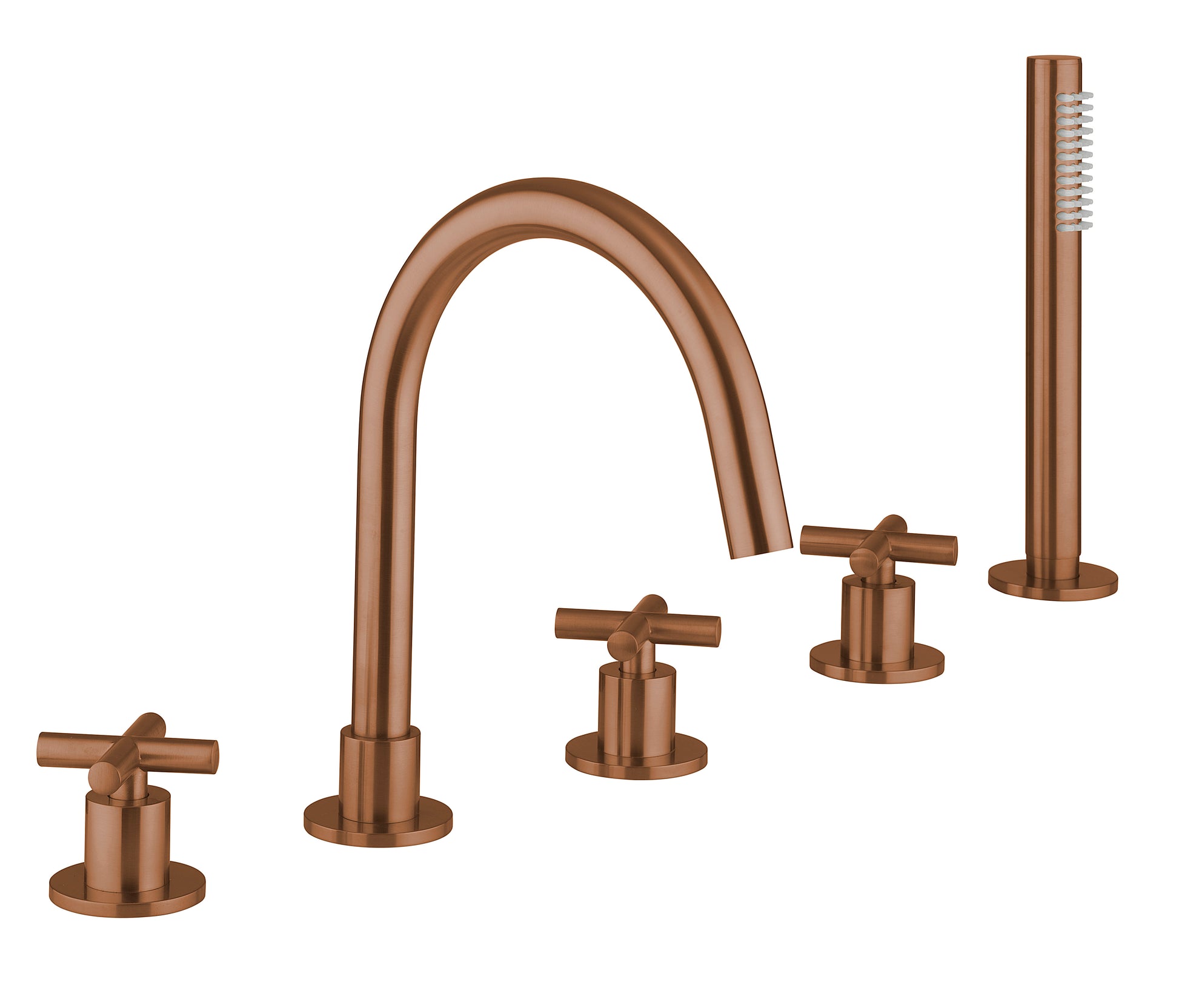 MPRO Crosshead 5 Hole Bath Shower Mixer with Kit
