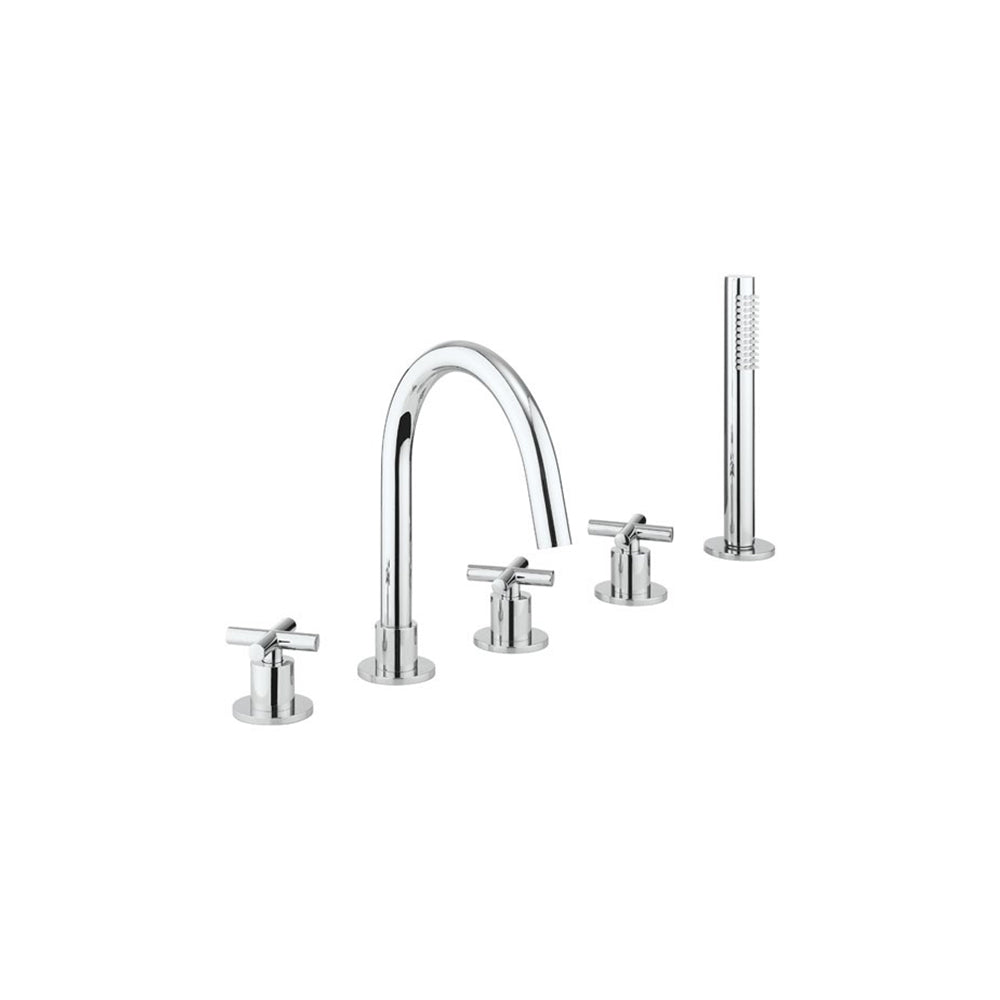 MPRO Crosshead 5 Hole Bath Shower Mixer with Kit