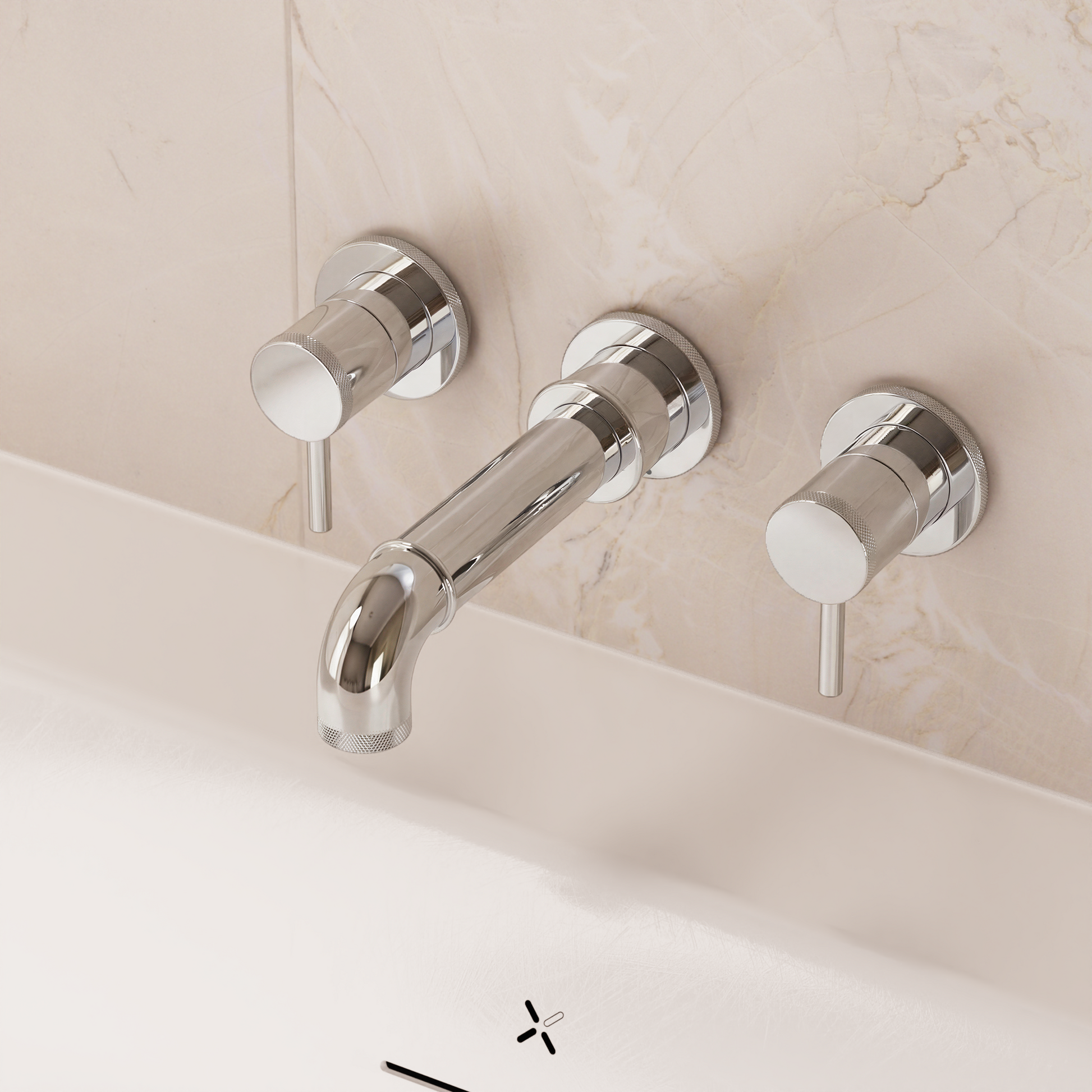 MPRO Industrial Bath Spout Wall Mounted