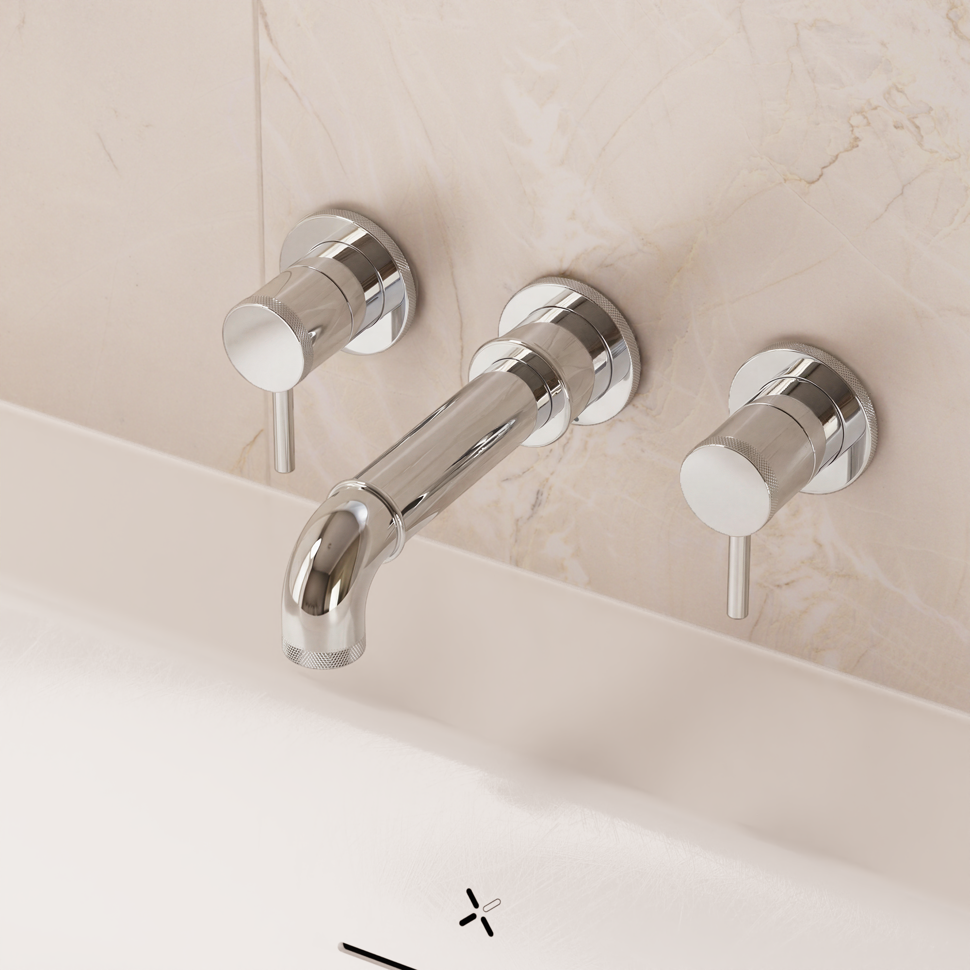 MPRO Industrial Bath Spout Wall Mounted