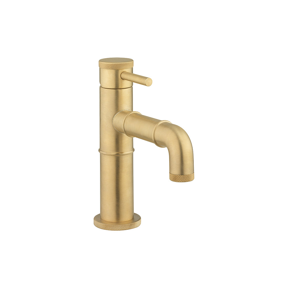 MPRO Industrial Basin Monobloc without Waste Brushed Brass Unlaquered