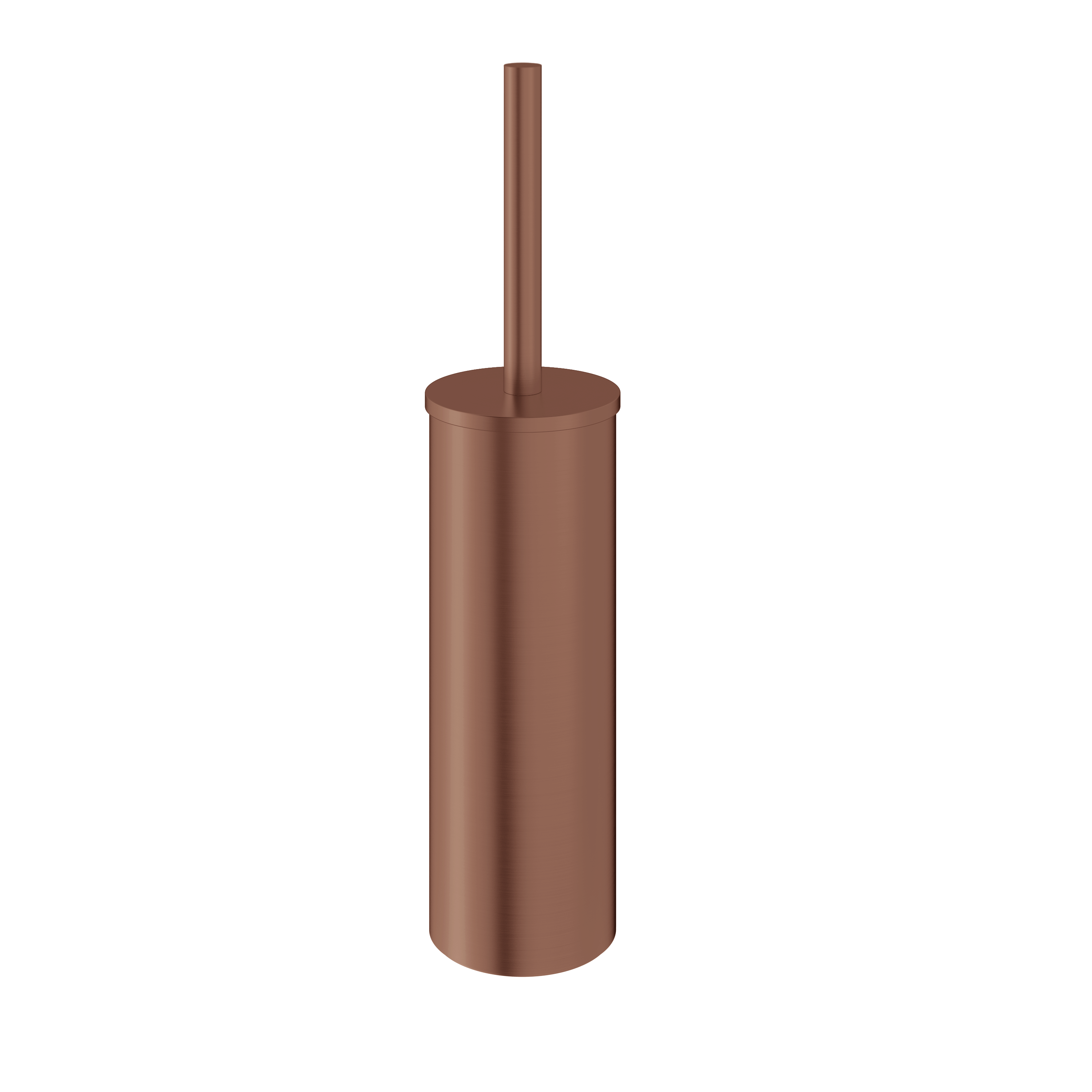 MPRO Freestanding Toilet Brush Holder Brush Bronze