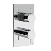 Crosswater MPRO 1 Outlet 2 Handle Concealed Thermostatic Shower