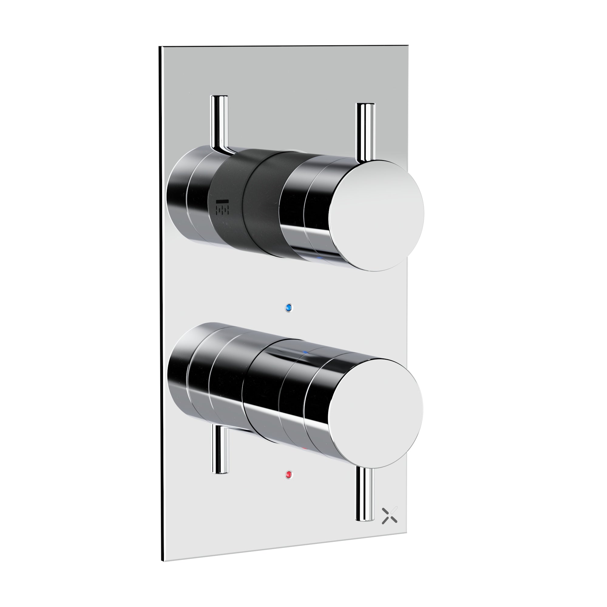 Crosswater MPRO 1 Outlet 2 Handle Concealed Thermostatic Shower