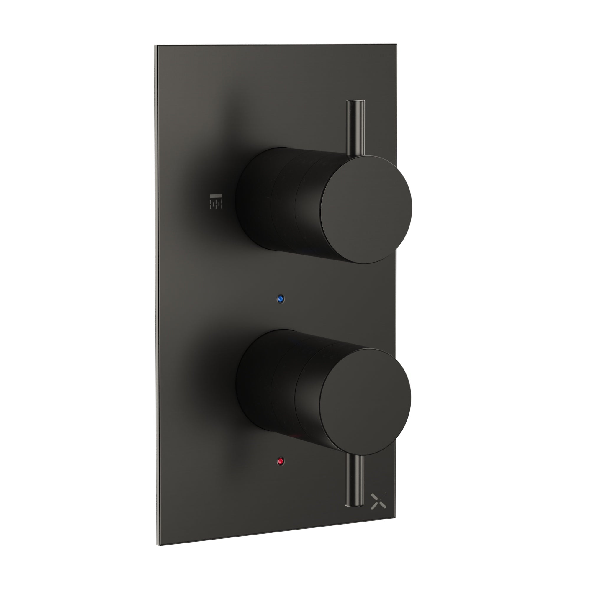 Crosswater MPRO Thermostatic 1 Outlet 2 Handle Shower Valve & Trimset