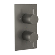 Crosswater MPRO Thermostatic 1 Outlet 2 Handle Shower Valve & Trimset
