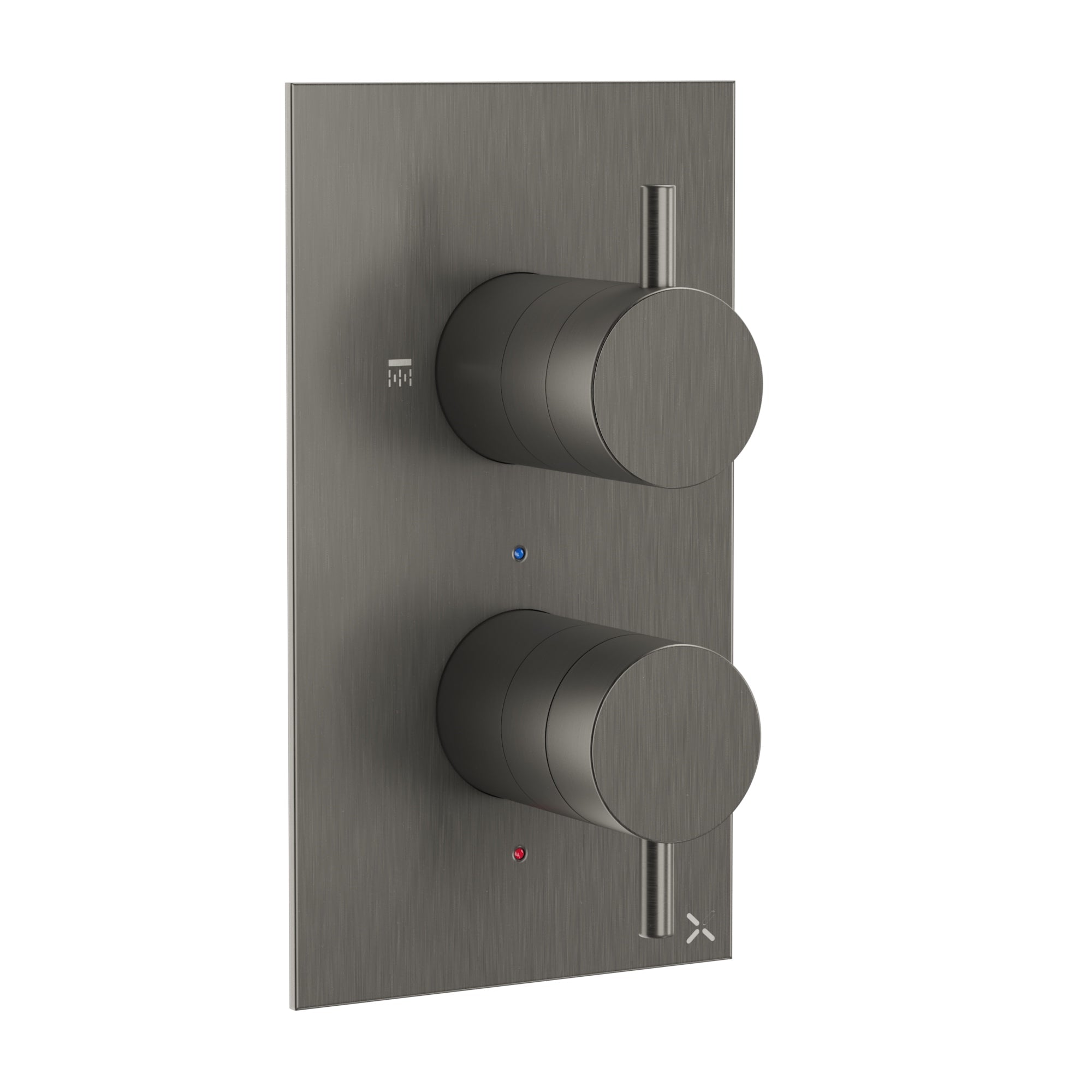 Crosswater MPRO Thermostatic 1 Outlet 2 Handle Shower Valve & Trimset