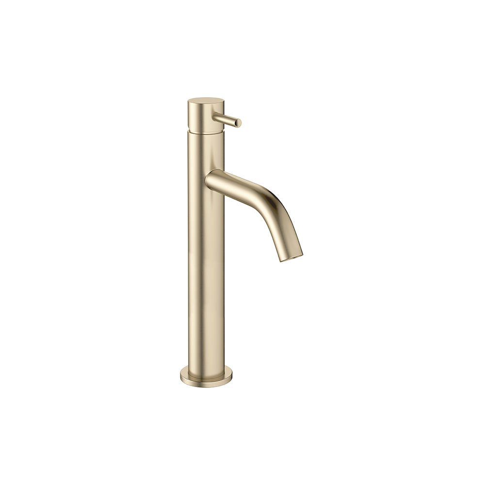 MPRO Basin Tall Monobloc Brushsed Brass