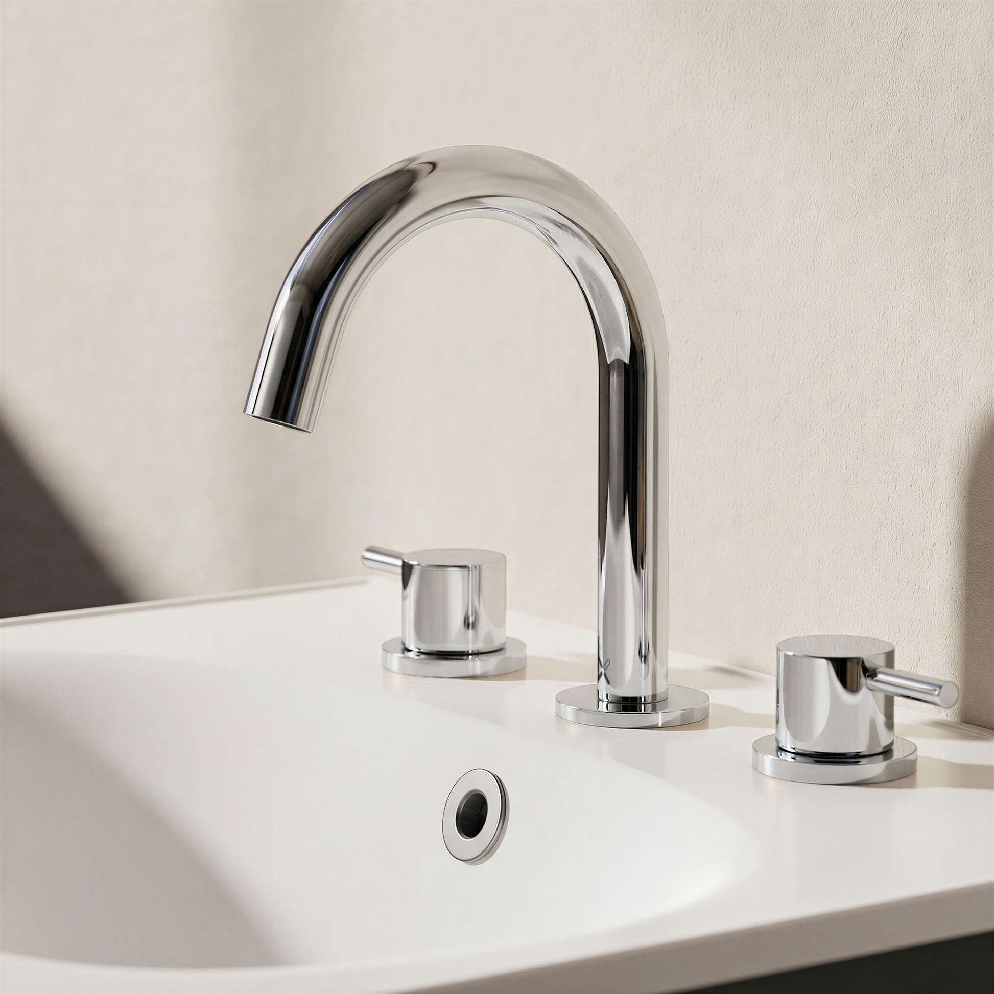 MPRO Basin 3 Hole Set Deck Mounted