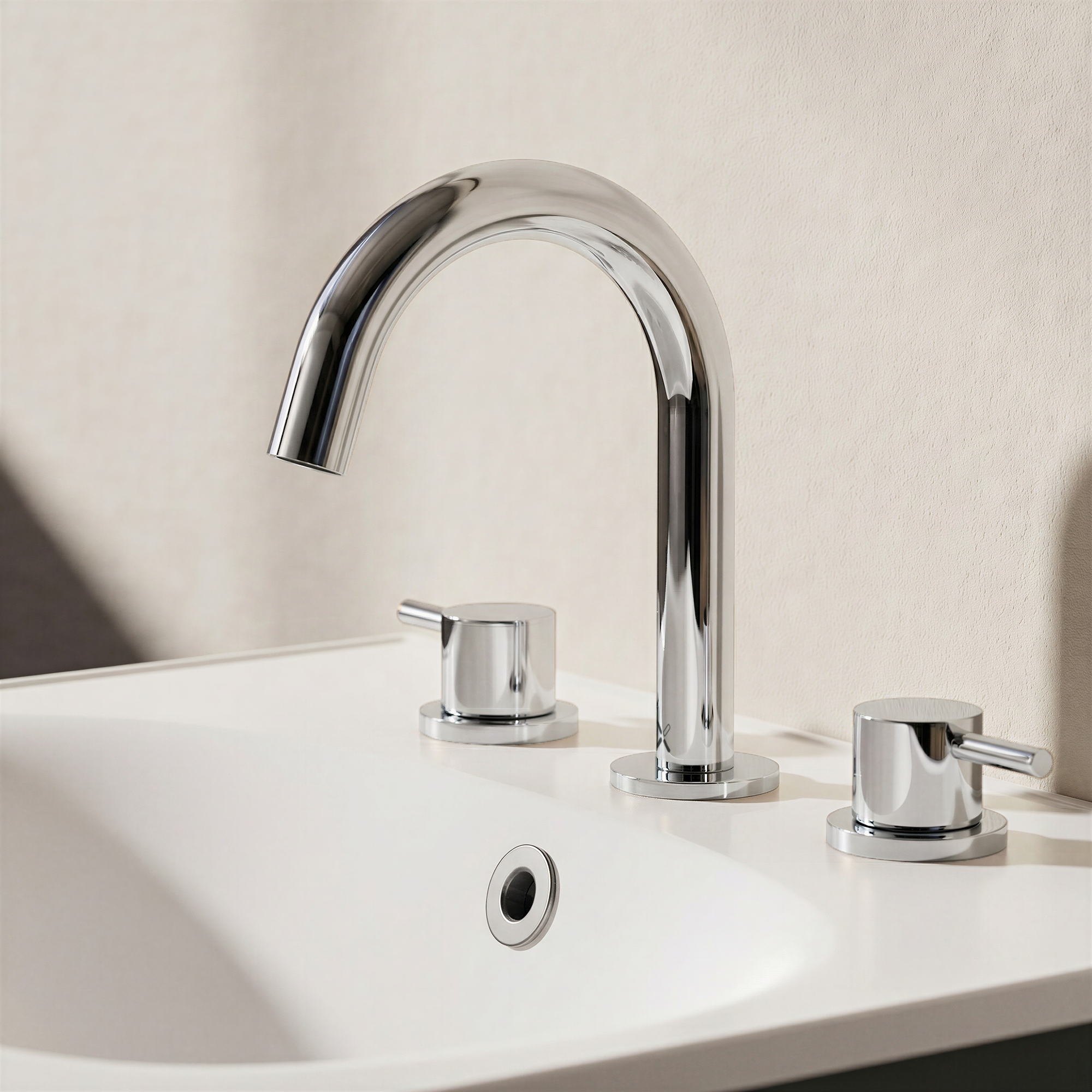 MPRO Basin 3 Hole Set Deck Mounted