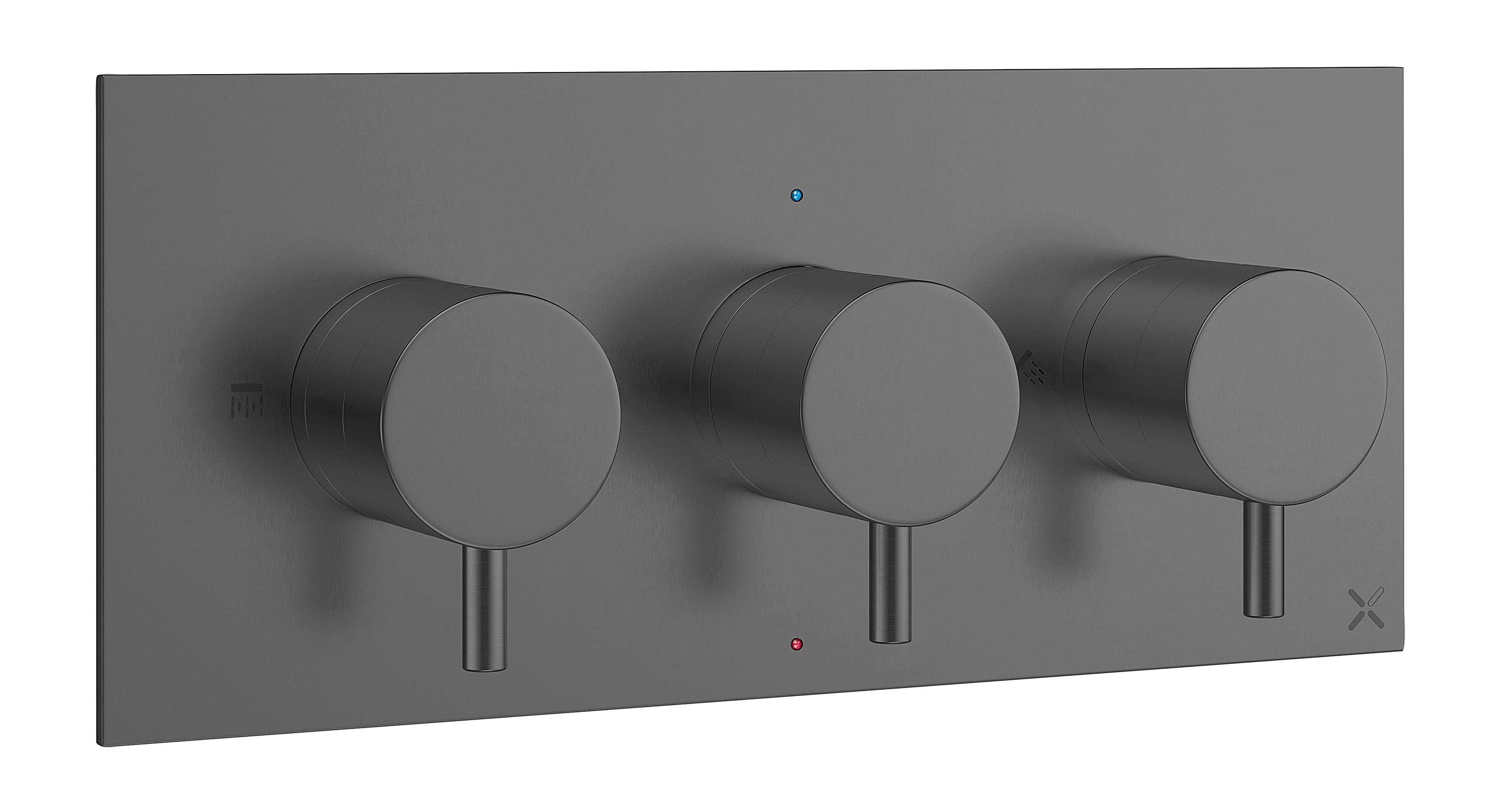 MPRO 3 Handle Shower Handset Etched Trimset Landscape