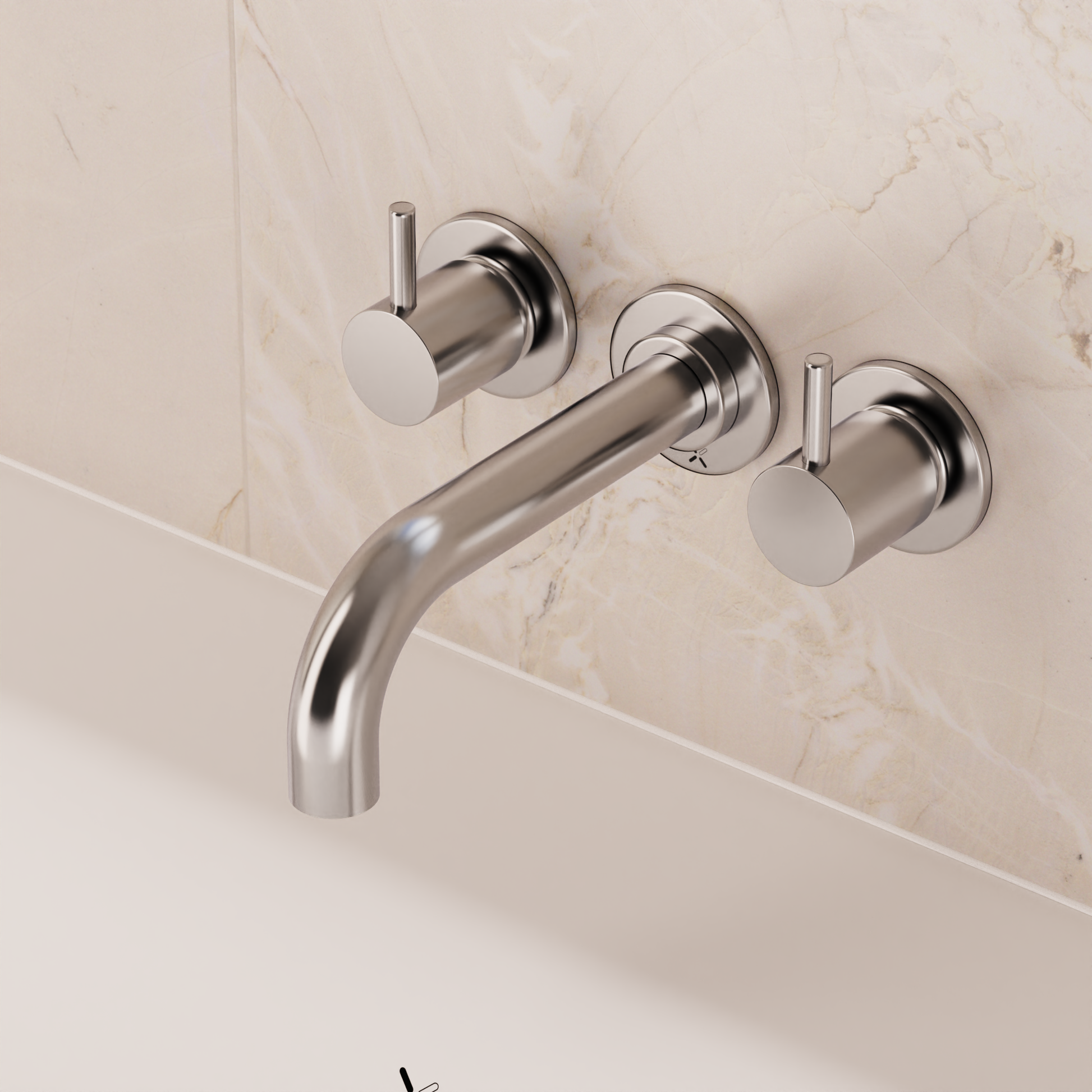 MPRO Bath 3 Hole Trim Set