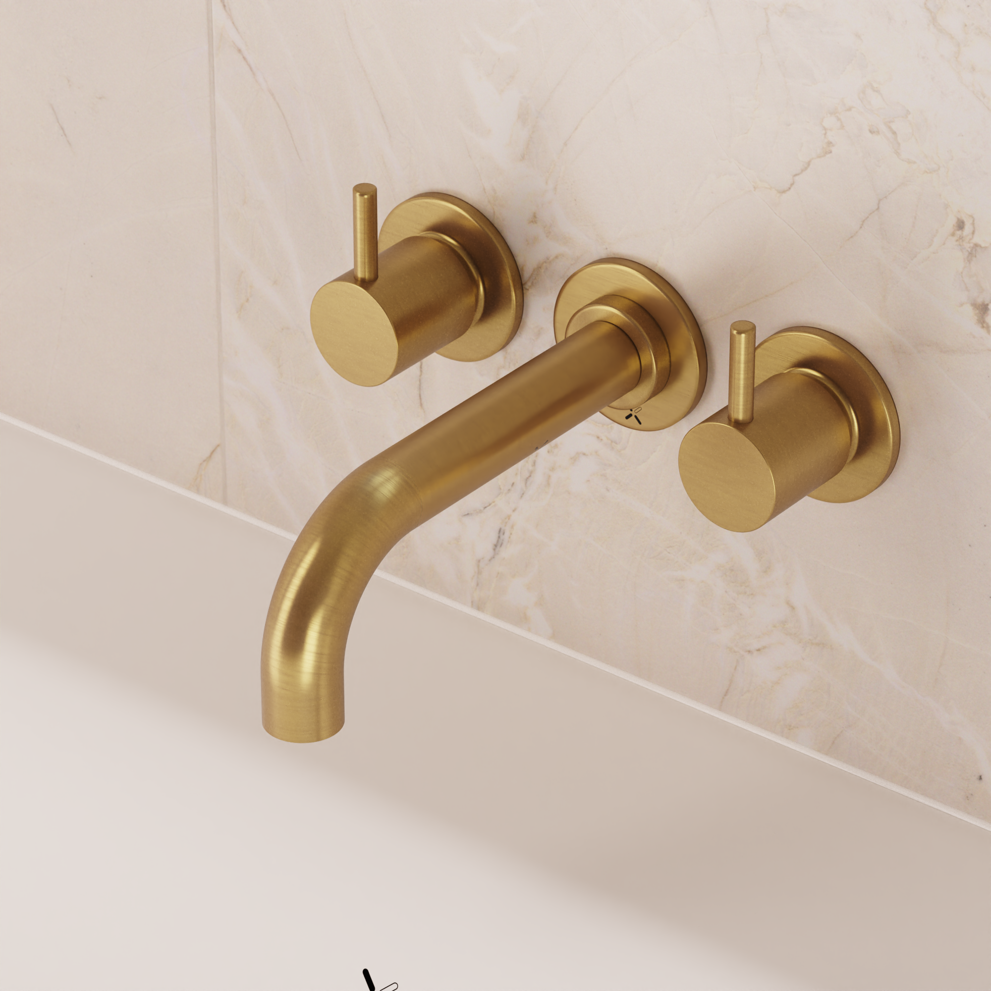 MPRO Bath 3 Hole Trim Set