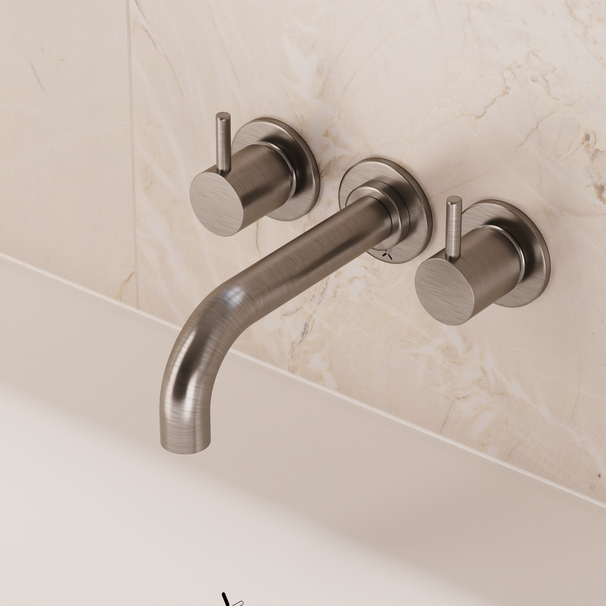 MPRO Bath 3 Hole Trim Set