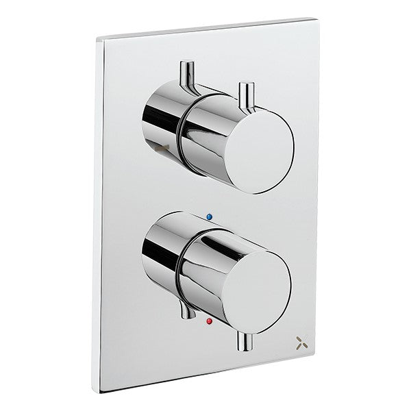 Crosswater MPRO Crossbox 2 Outlet Shower Valve & Trimset