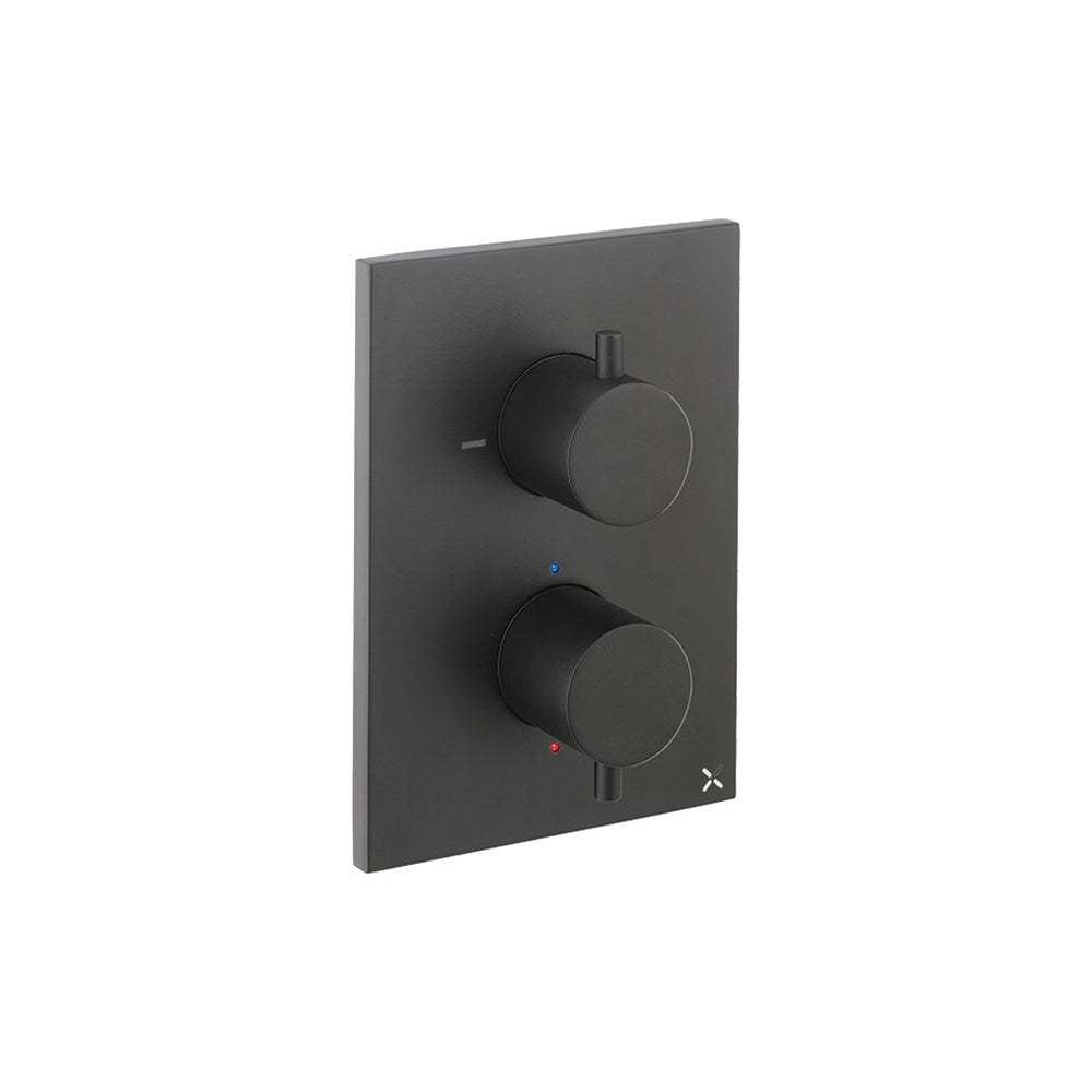 Crosswater MPRO Crossbox 2 Outlet Shower Valve & Trimset