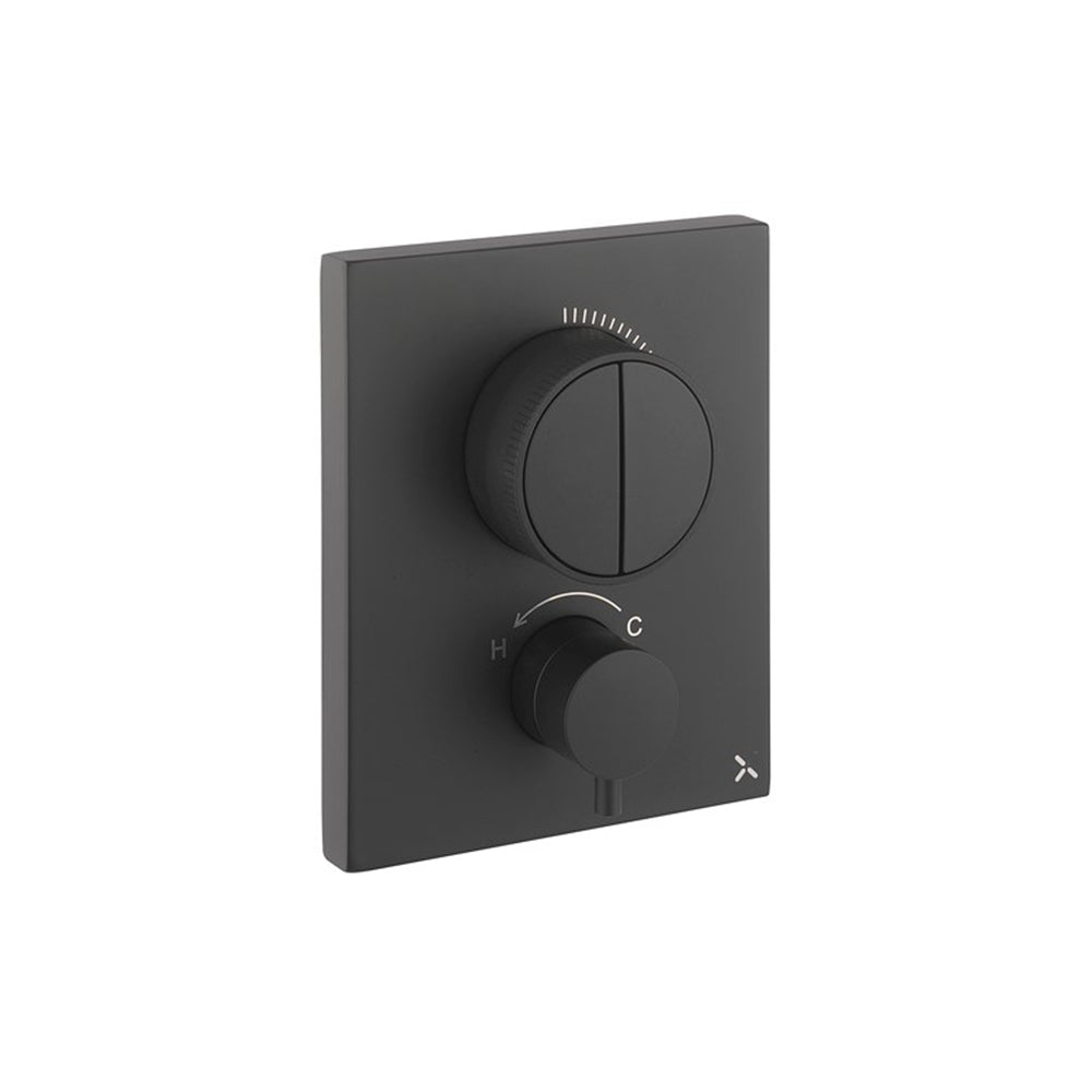 Crossbox Push MPRO 2 Outlet Trim & Levers