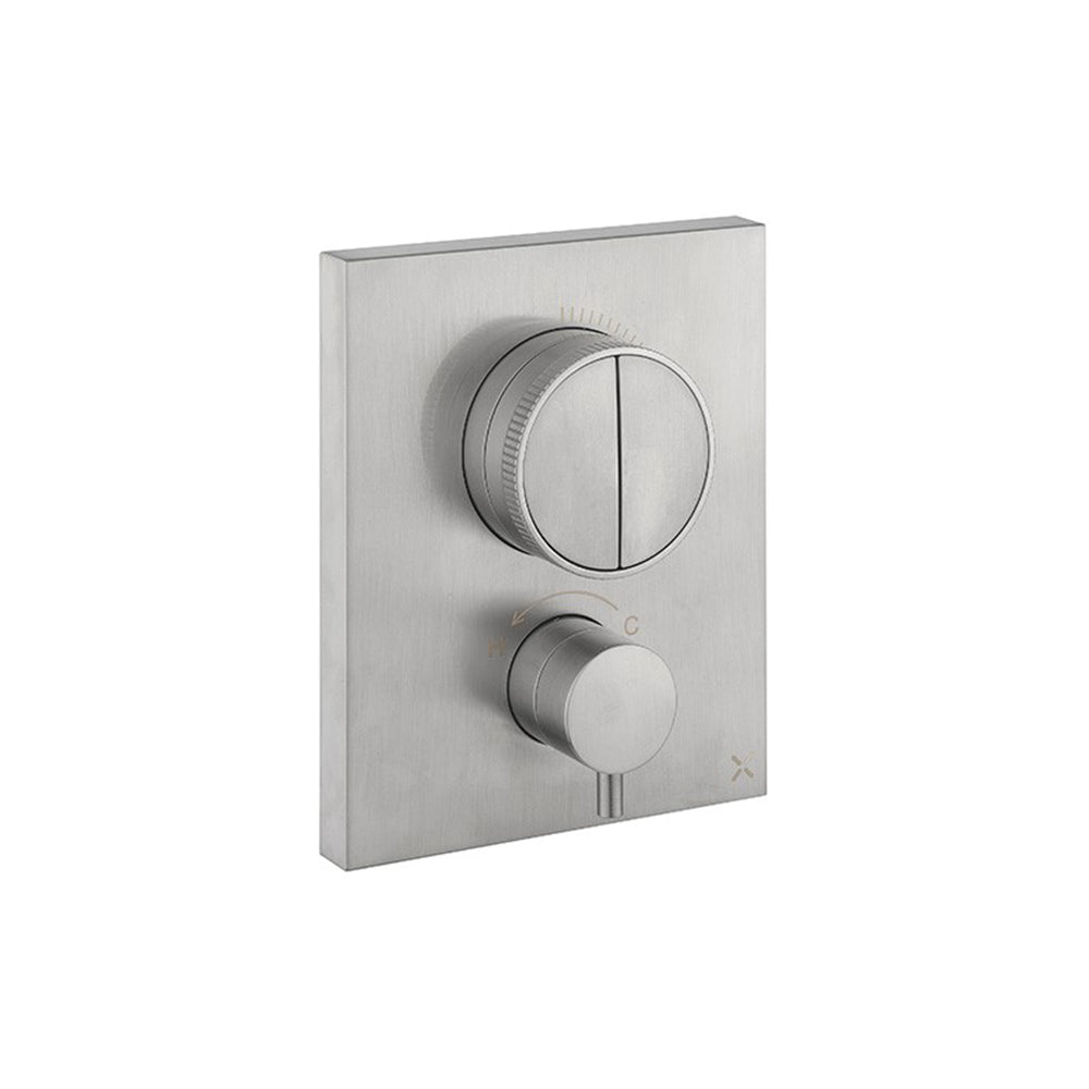 Crossbox Push MPRO 2 Outlet Trim & Levers