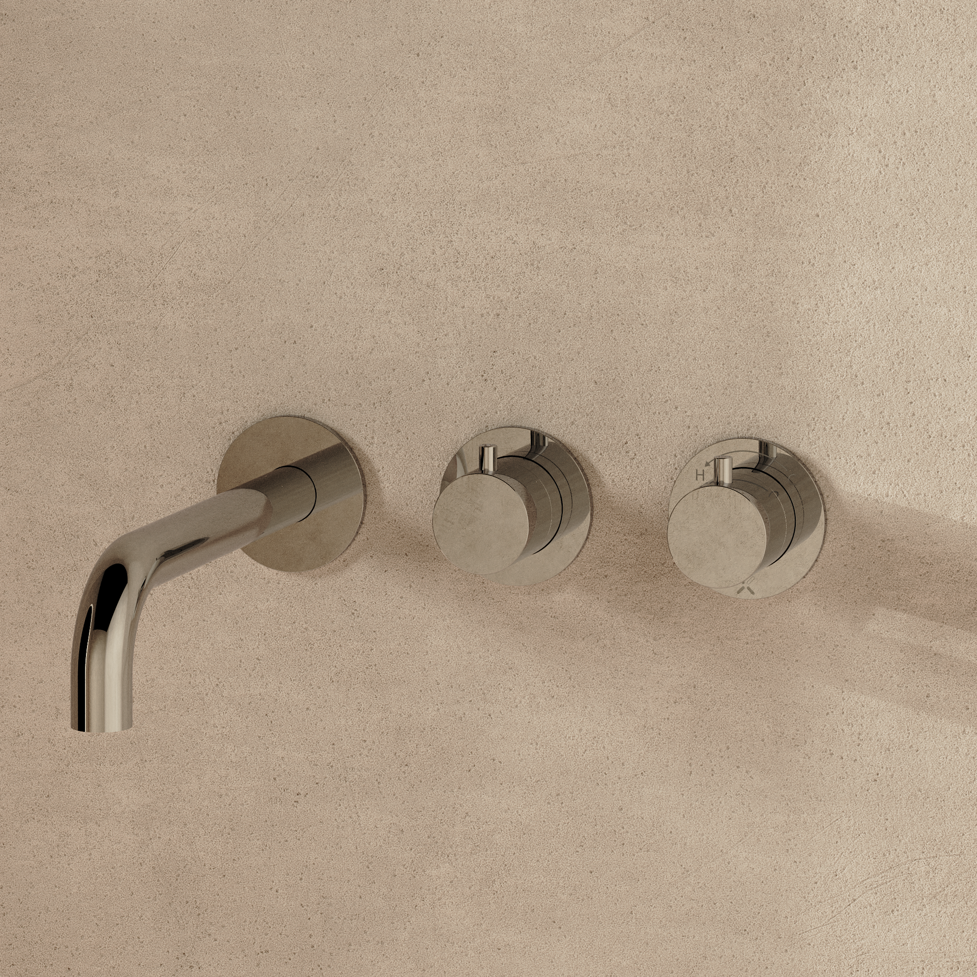 Module MPRO 2 Control Trimset With Bath Spout