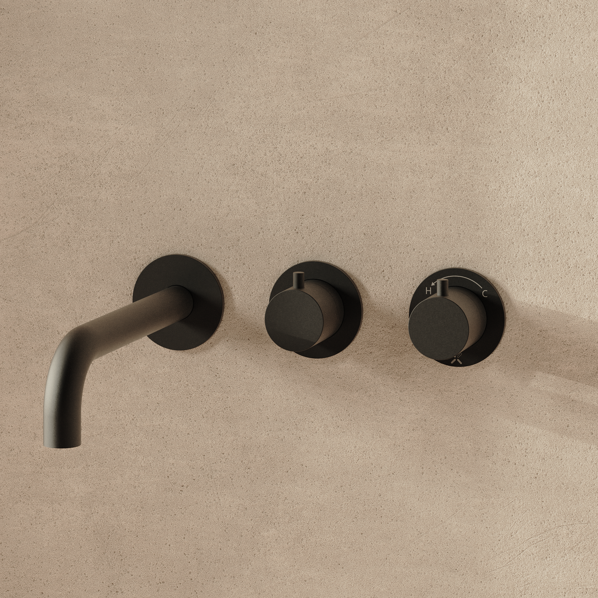 Module MPRO 2 Control Trimset With Bath Spout