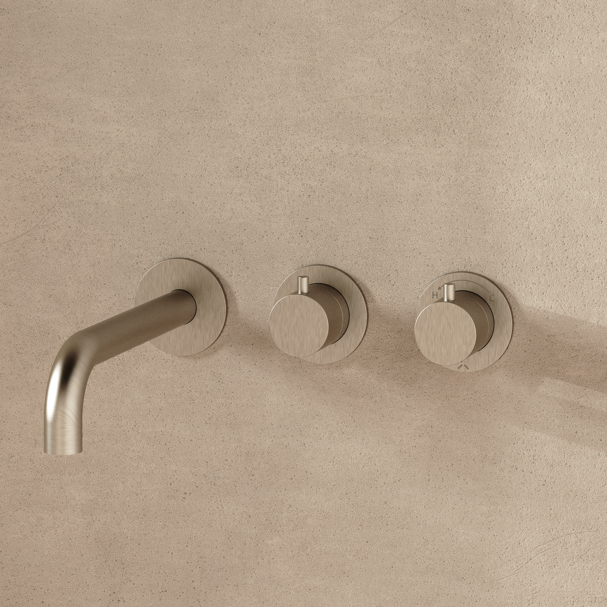 Module MPRO 2 Control Trimset With Bath Spout