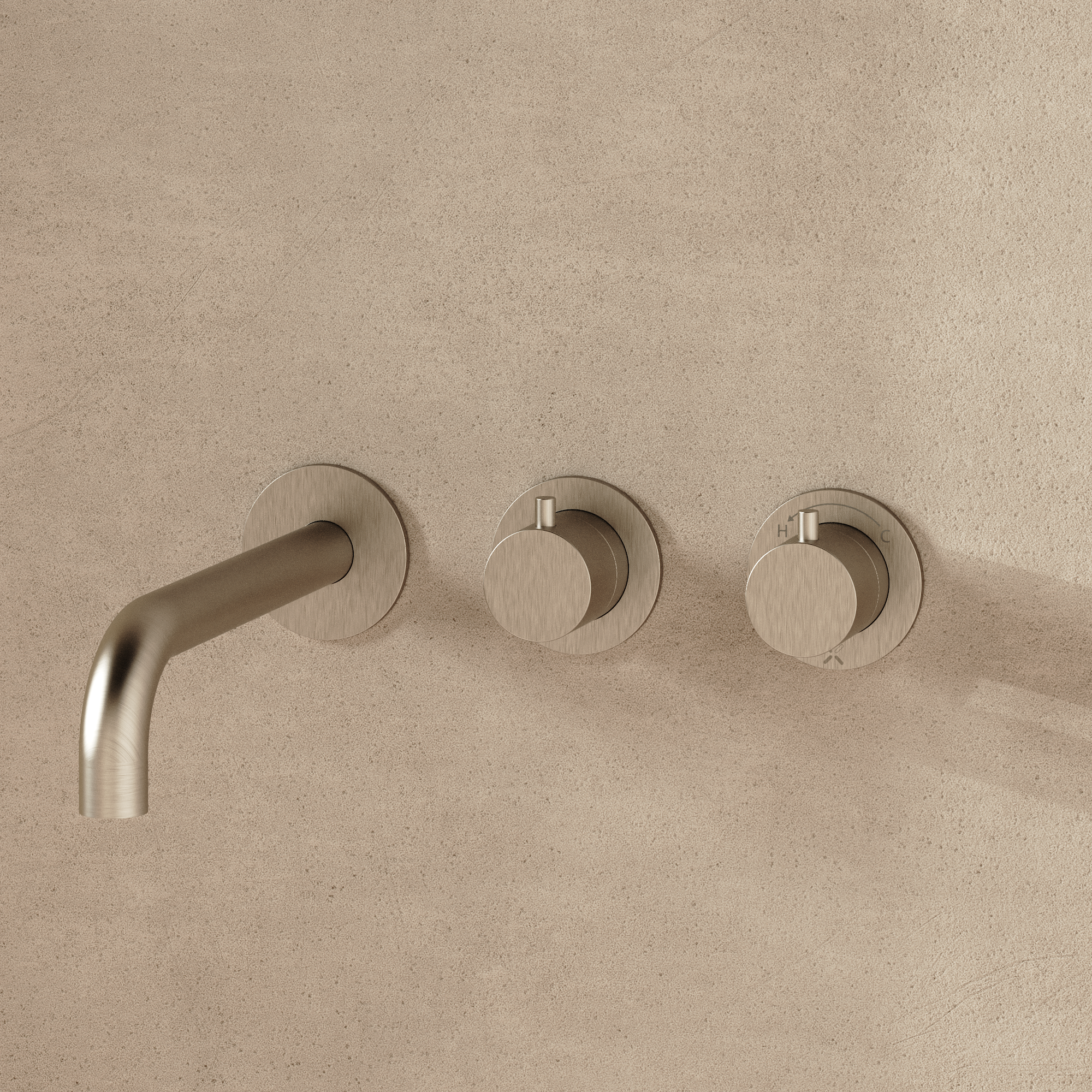 Module MPRO 2 Control Trimset With Bath Spout