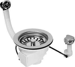 Pop-up Basket Strainer Waste