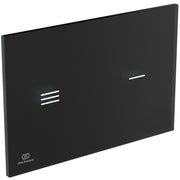 Symfo NT1 Electronic (proximity) Glass dual flushplate, Ideal Standard