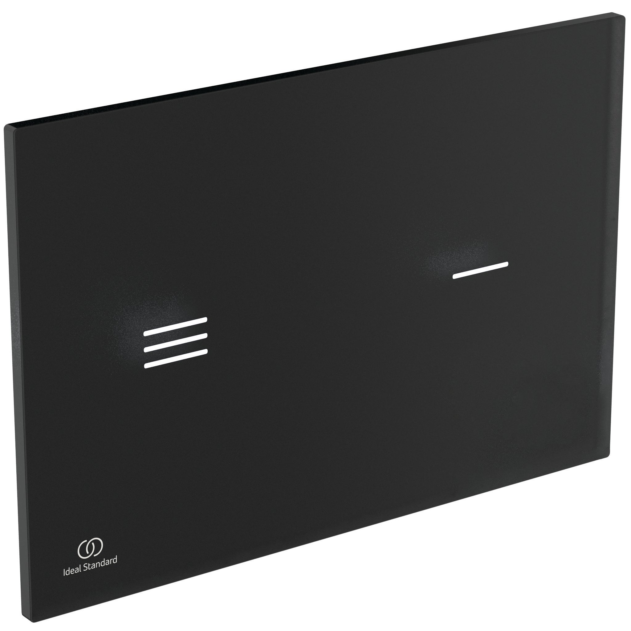 Symfo NT1 Electronic (proximity) Glass dual flushplate, Ideal Standard