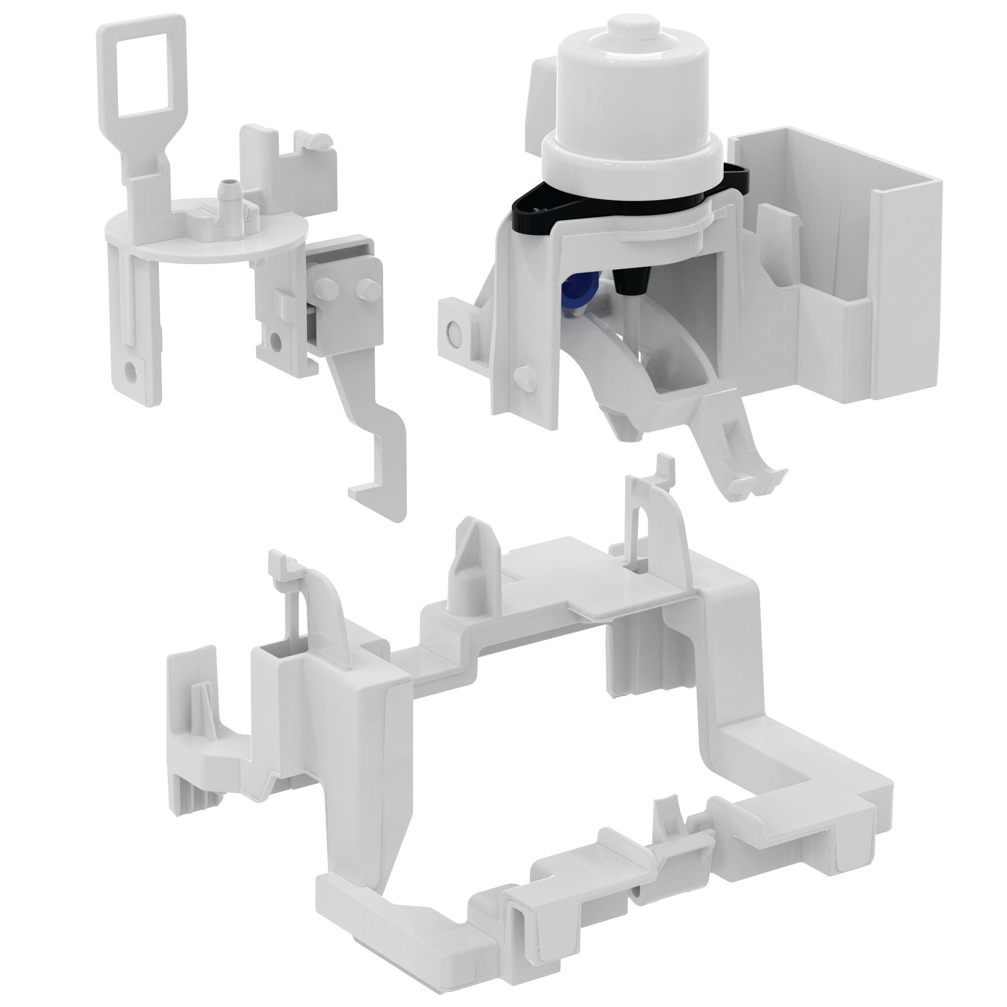 ProSys top actuation kit ( from front to top actuation) for Mechanical 150 depth frames & cisterns (for when using Oleas flushplates)