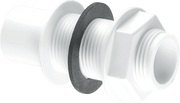 Straight Overflow Tank Connector