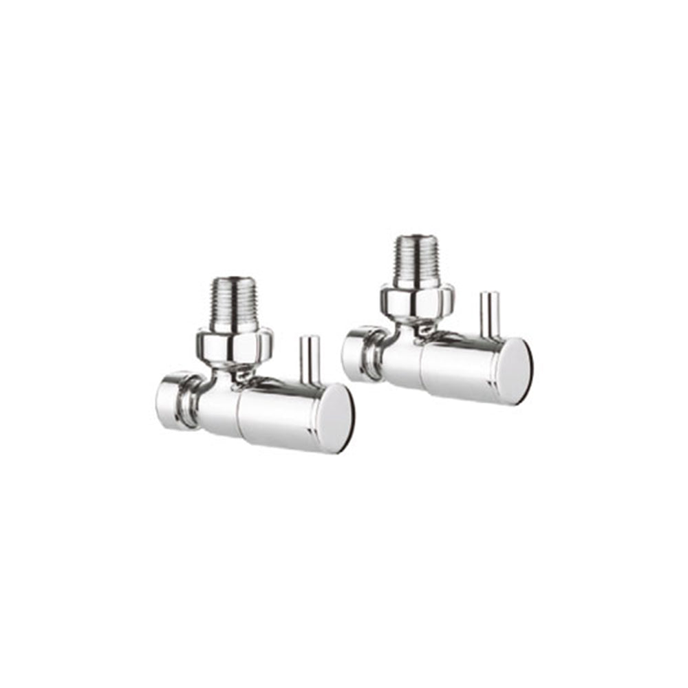 Design Angled Wall Mount Round Rad Valves