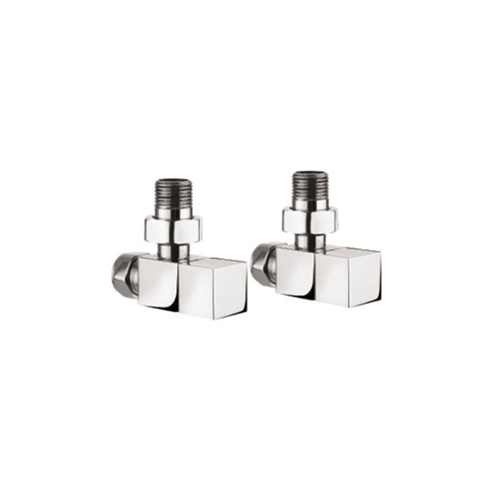 Elite Angle Wall Mount Square Rad Valves
