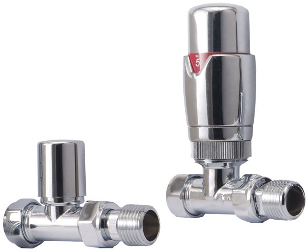 Pier Straight TRV Rad Valve
