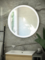 RAK Art Round 600x600 LED Illuminated Mirror