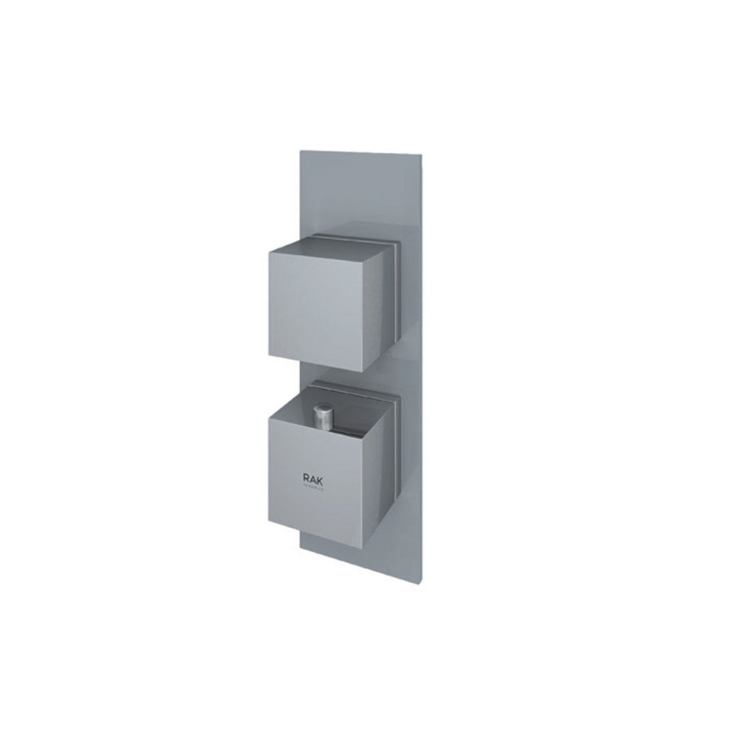 RAK Feeling Square Single Outlet Thermostatic Concealed shower valve