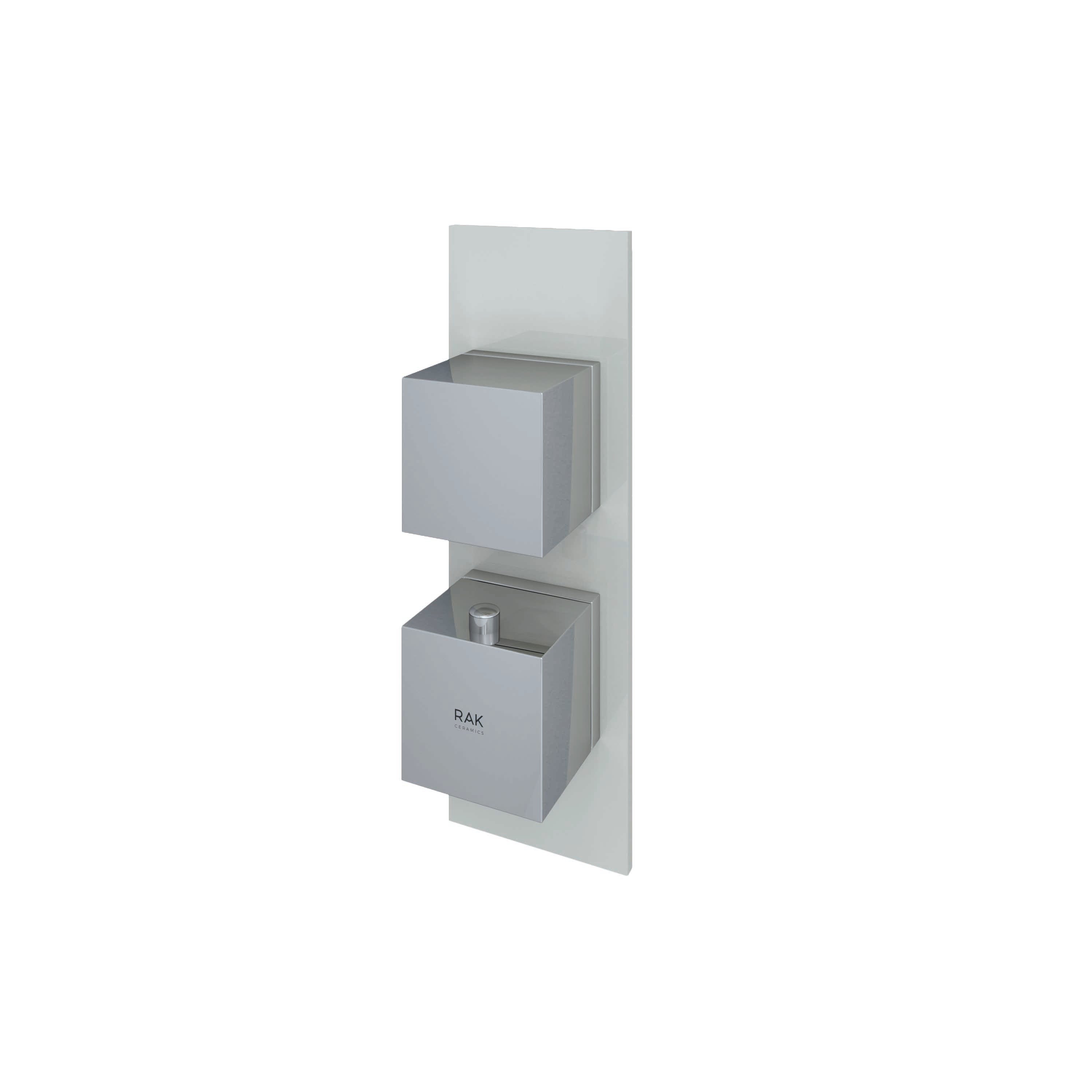 RAK Feeling Square Single Outlet Thermostatic Concealed shower valve