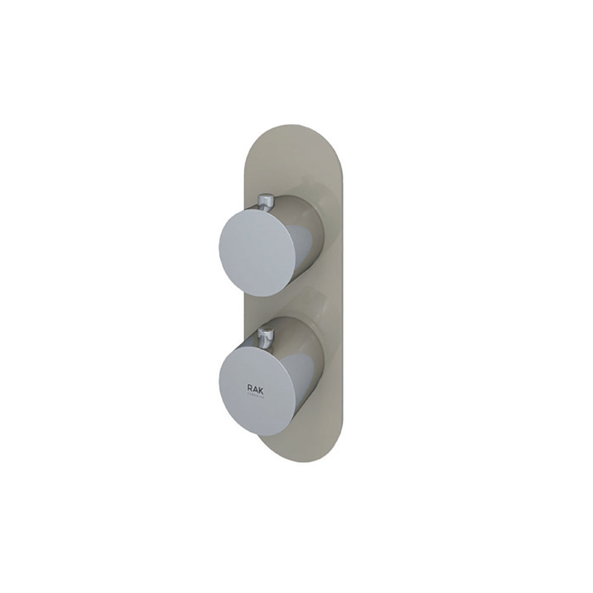 RAK Feeling Round Single Outlet Thermostatic Concealed shower valve