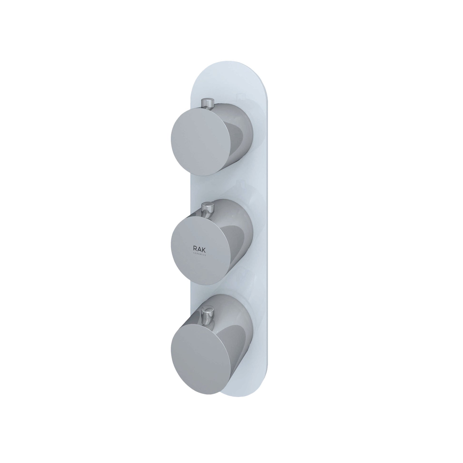 RAK Feeling Round Dual Outlet Thermostatic Concealed shower valve