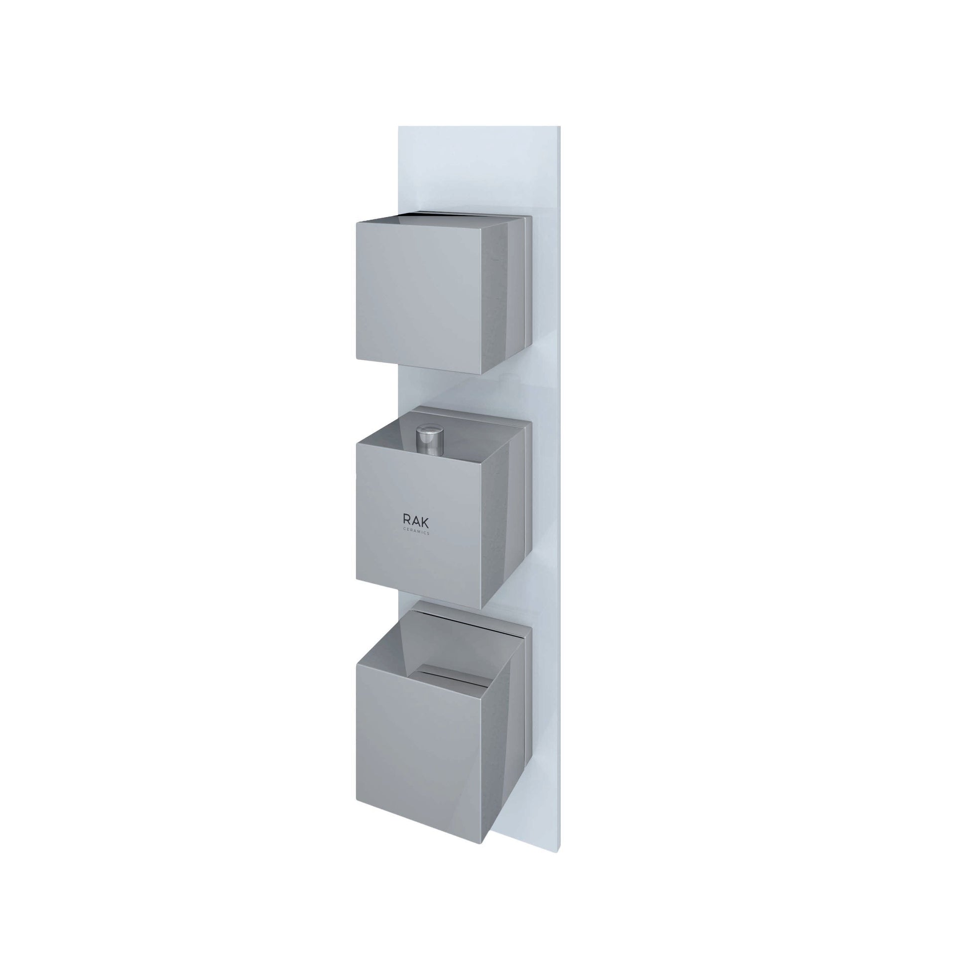 RAK Feeling Square Dual Outlet Thermostatic Concealed shower valve
