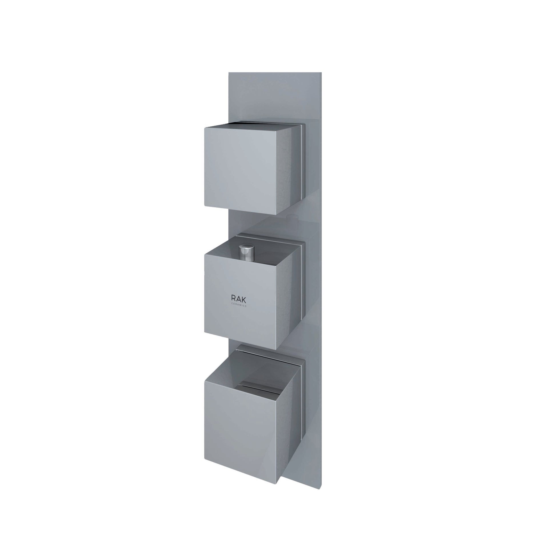 RAK Feeling Square Dual Outlet Thermostatic Concealed shower valve