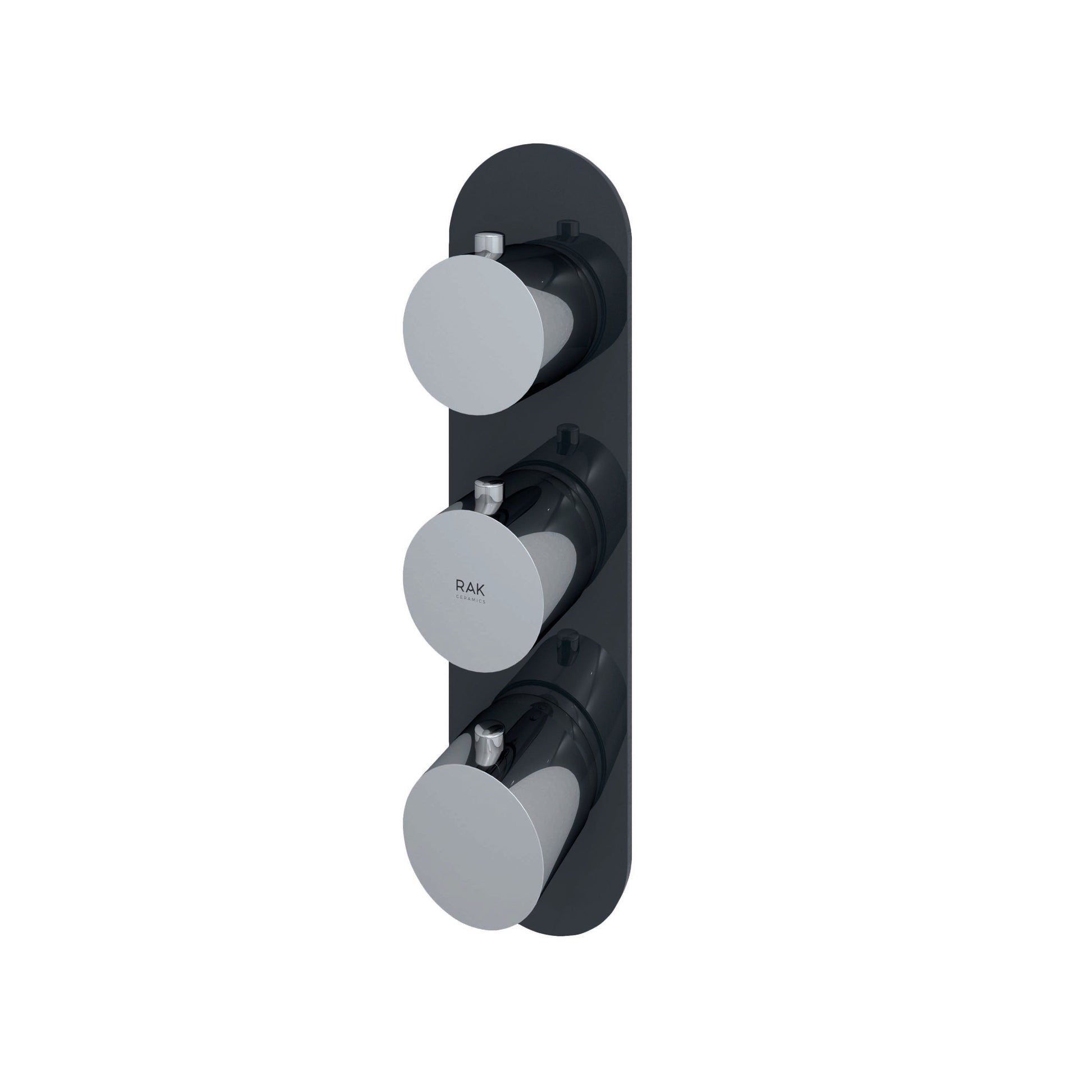 RAK Feeling Round Dual Outlet Thermostatic Concealed shower valve