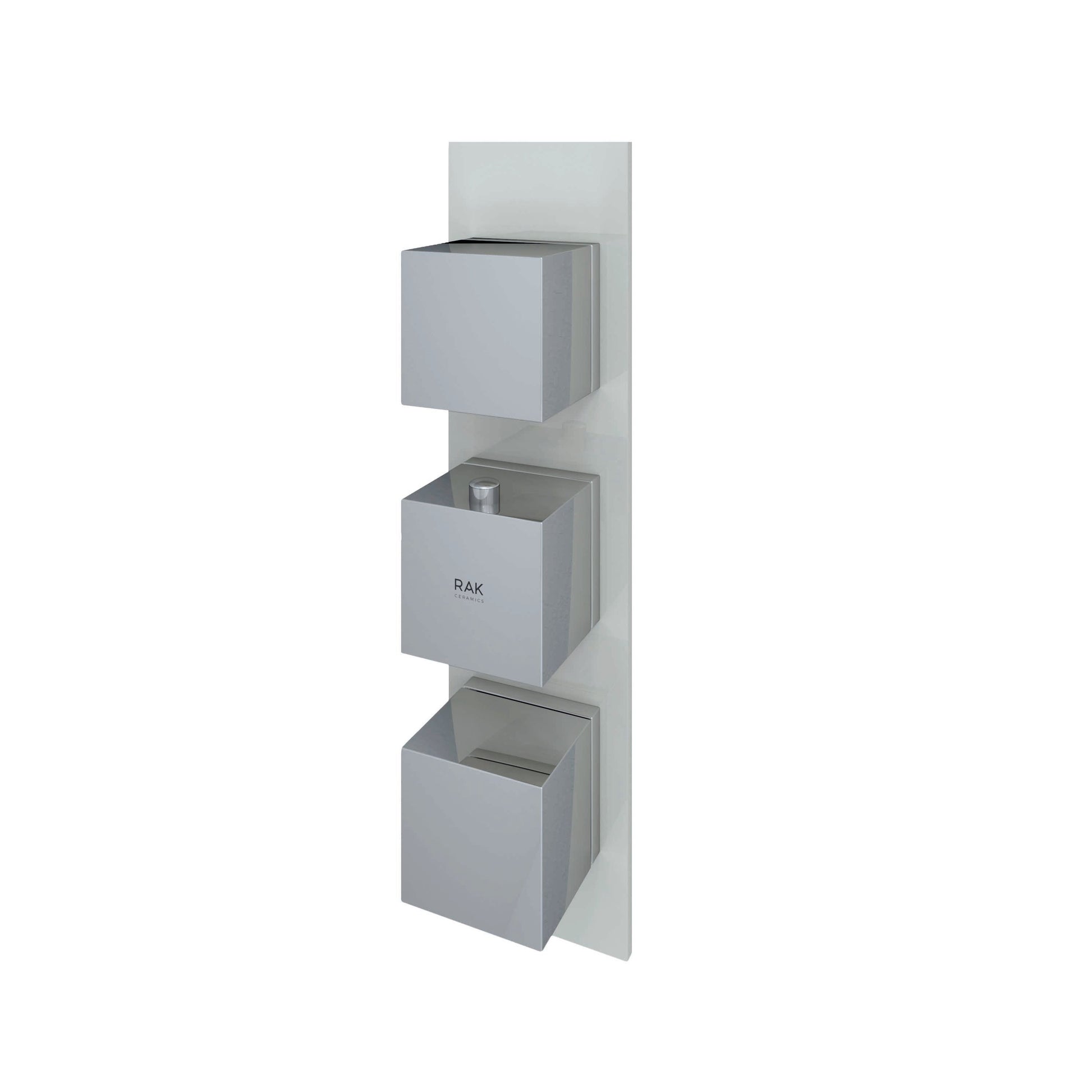 RAK Feeling Square Dual Outlet Thermostatic Concealed shower valve