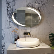 RAK Hades 900x600 LED Illuminated Oval Mirror