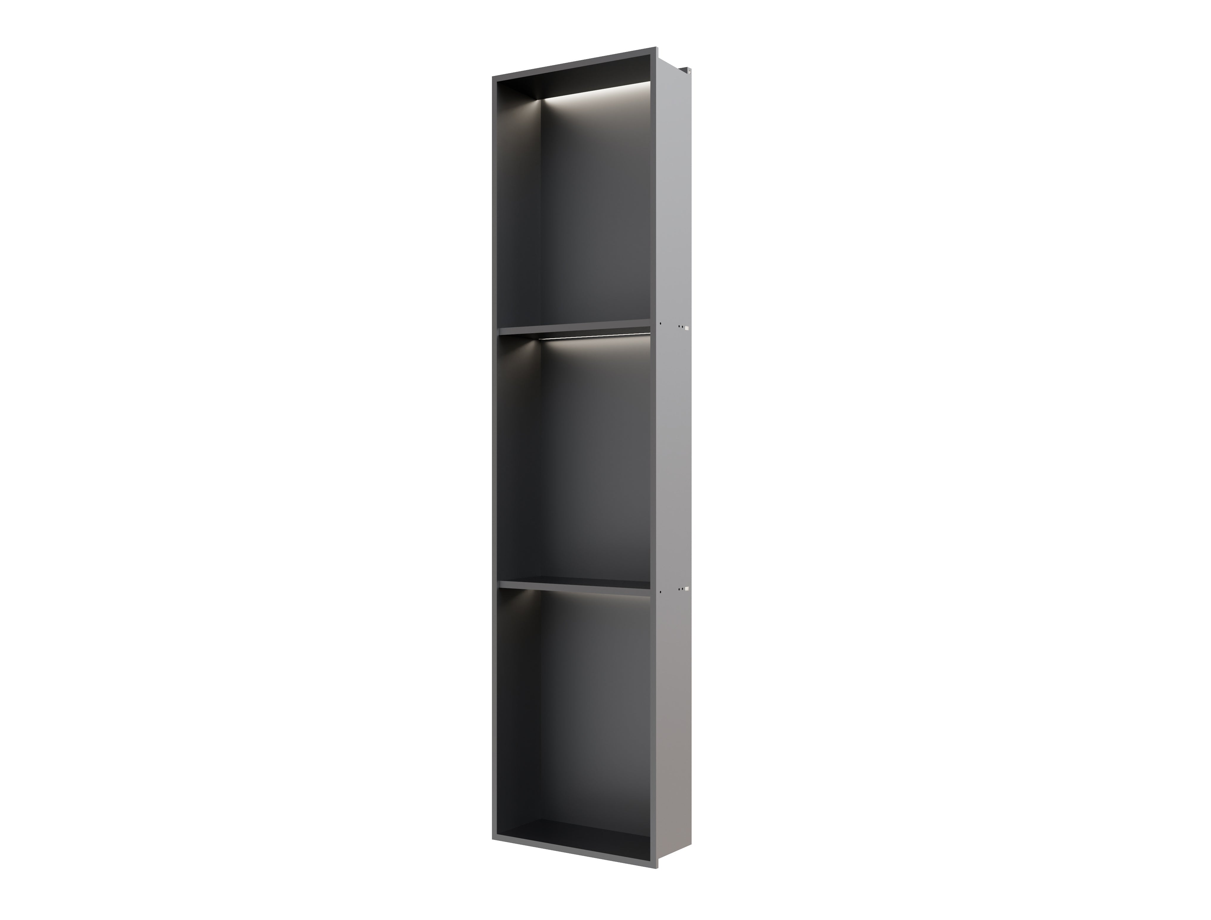 RAK INGOT 30x120 Recessed Niche with 2 shelves & LED