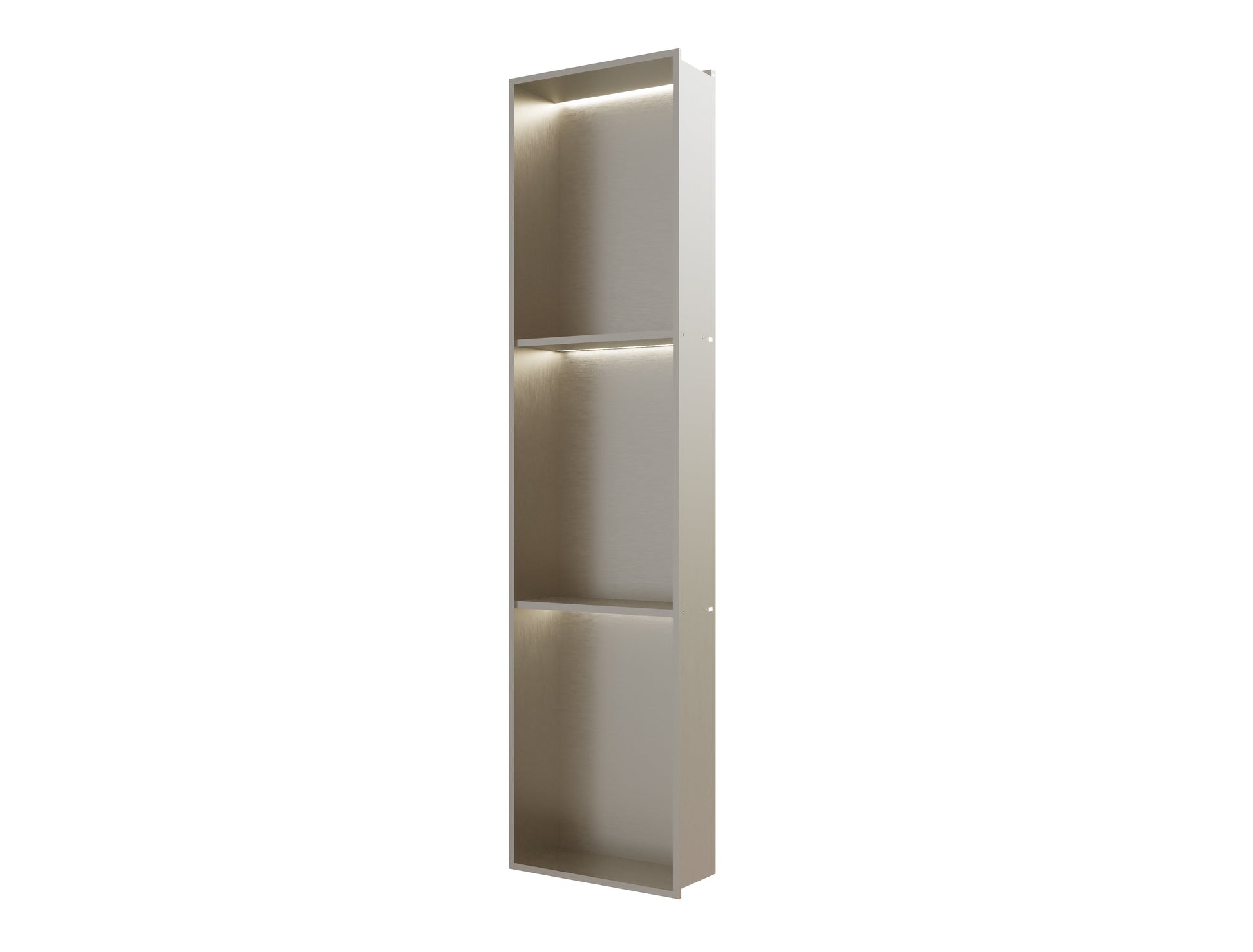 RAK INGOT 30x120 Recessed Niche with with 2 shelves & LED