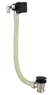 RAK Square Bath Overflow Filler with Clicker Waste in