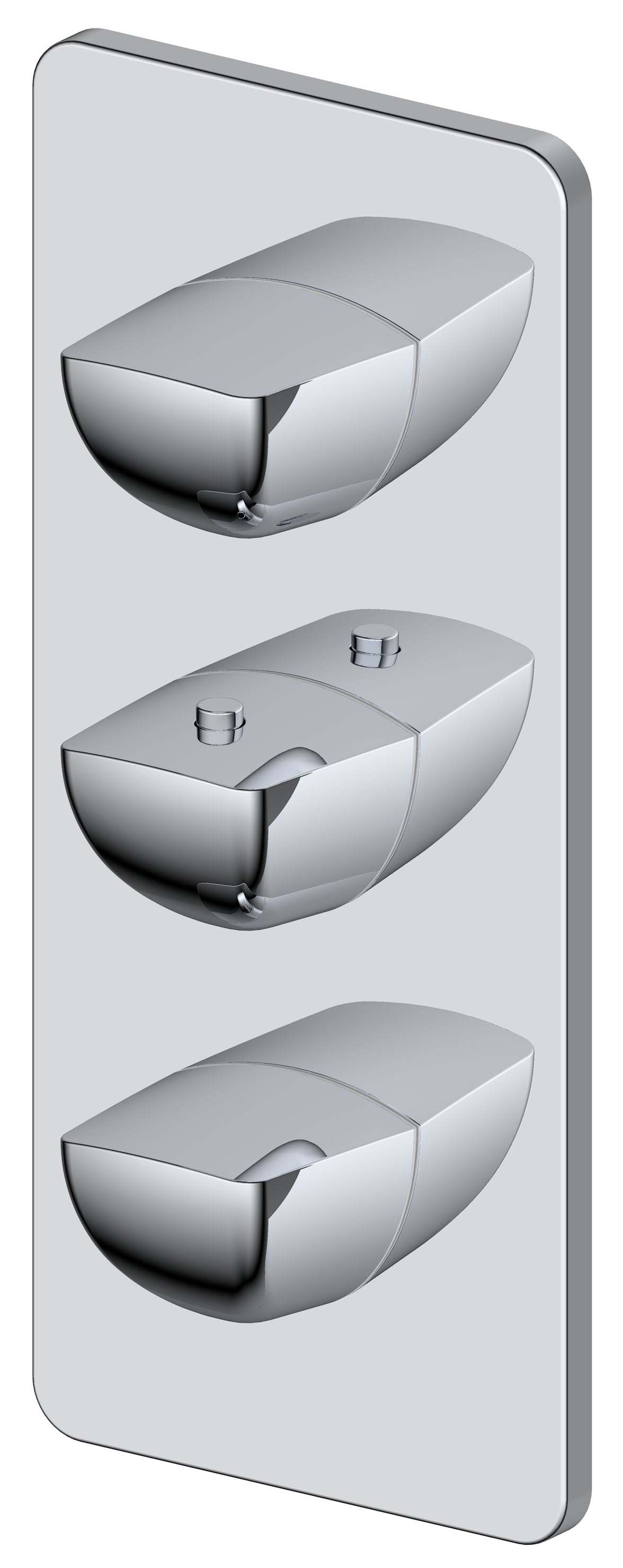RAK Moon Triple Outlet, 3 Handle Concealed